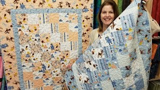 Make a quotChandelierquot Quilt with Jenny Doan of Missouri Star Video Tutorial [upl. by Zina328]