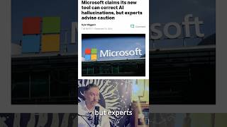 Microsoft attempts hallucination fix via tool experts remain skeptical ai microsoft generativeai [upl. by Aihsoj]