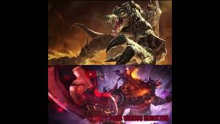 Nasus vs Renekton Siempre serás mi hermano [upl. by Llewol]