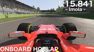 Assetto Corsa  Ferrari SF70H  Imola  ONBOARD LAP [upl. by Nareik]