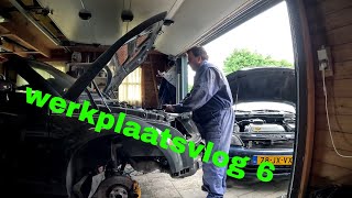 werkplaats vlog 6 ups bus vacuum Lek turbo ellende ashoes [upl. by Ynnos]