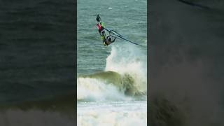 INSANE Windsurf BACK LOOP🚀 windsurf windsurfing shorts [upl. by Sukram]