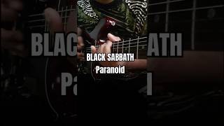 Black Sabbath  Paranoid solo cover [upl. by Anderer]