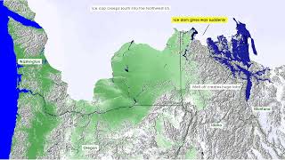 Missoula Floods Video an animated illustration of one scenario [upl. by Neelehtak]