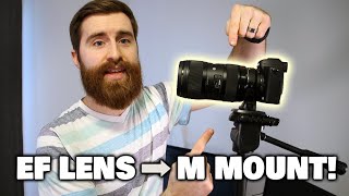 How to Use EF Lenses with Your Canon M50  Commlite Adapter Review [upl. by Brenner]