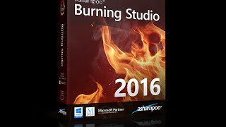 Ashampoo Burning Studio 2016 Completo Com serial original [upl. by Semreh455]