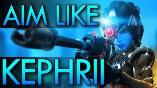 Overwatch  Aim Like Kephrii  Widowmaker Tips [upl. by Anillehs]