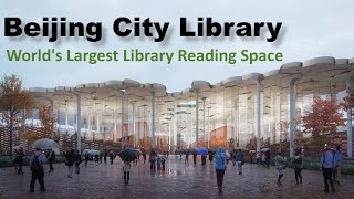 Exploring Beijing City Library in China I Largest Reading Space is Mind Blowing l Nihao China [upl. by Chee]