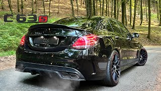 C63s AMG EDITION 1  Pure SOUND acceleration ABSOLUTELY CRAZY LOUD⚠️🏁 [upl. by Jose]