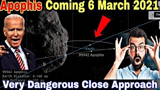 Asteroid Apophis Close Approach 6 March Asteroid Apophis Hitting On Earth [upl. by Ardnuek]