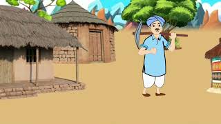 ईमानदार लकड़हारा  The Honest Woodcutter  Hindi Moral Stories for Kids [upl. by Nwahsem994]