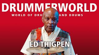 Ed Thigpen DRUM BRUSHES  1982 edthigpen brushes drummerworld [upl. by Dianuj]