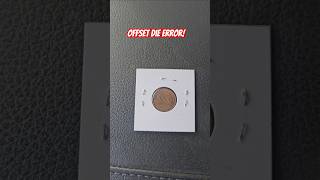 Major Error Found Offset Reverse Die Coin Roll Hunting unboxing coinrollhunting unwrapping [upl. by Iruy]