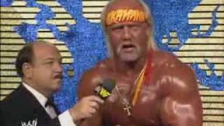 Hogan Promo at WrestleMania IV [upl. by Millford]