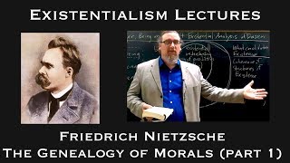 Friedrich Nietzsche  Genealogy of Morals part 1  Existentialist Philosophy amp Literature [upl. by Goggin]