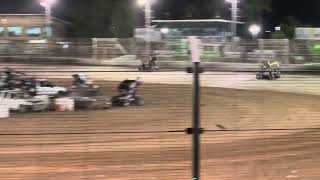 Sprintcars Grandstand Finish AMain Chariots Of Thunder Night 1 Northline Speedway Darwin [upl. by Merriott755]