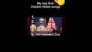 My top 5 favorite hazbin hotel songs [upl. by Arhna]