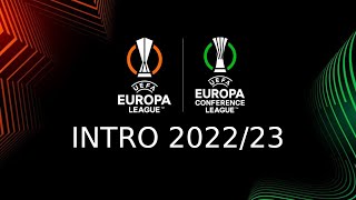 UEFA Europa League amp Europa Conference League Intro 202223 [upl. by Ansev]