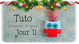 Calendrier de lavent  Jour 11  Joli Hibou  FIMO [upl. by Tera38]