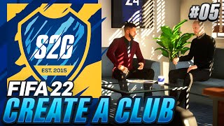 WE SOLD HIM AND NOW WE GOT MONEY TO SPEND🤑  FIFA 22 Career Mode EP5 Create a Club [upl. by Domella]