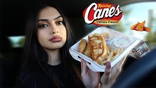 Raising Canes Mukbang [upl. by Blanch]