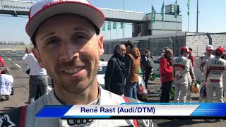 René Rast kehrt nach seinem Unfall auf den Lausitzring zurück [upl. by Holton577]