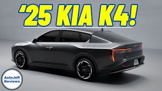 2025 Kia K4 REVEALED Its Stunning Inside amp Out [upl. by Cosetta498]