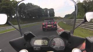 Baptême au Nordschleife  Août 2014  Yamaha FZ1S [upl. by Franni96]