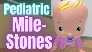 Pediatric Developmental Milestones Mnemonic for the USMLE [upl. by Harpole]