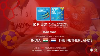 IKF U21 WKC 2024  India  Netherlands [upl. by Hseham]