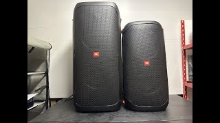 JBL Partybox 110 vs Partybox 310 AC mode 🔊 sound e bass test 🔥 [upl. by Crain]