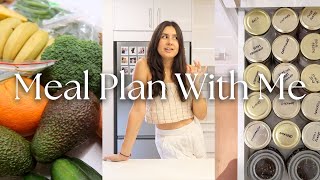 How I Meal Plan  Farmers Market Haul ⭐️ [upl. by Gelman]