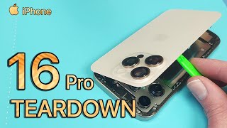 iPhone 16 Pro Teardown  Full Disassembly [upl. by Shargel885]