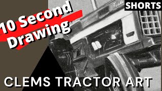 1566 IH 10 second timelapse tractor art farmequipment [upl. by Mundford11]