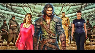 Allu Arjun amp Jahnvi Kapoor Action Fight Cinema  Sumitra  South Indian Hindi Dubbed Movie Full HD [upl. by Elinad]