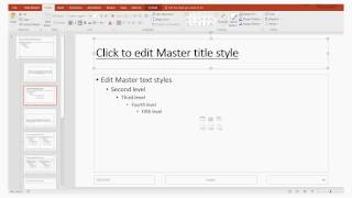 PowerPoint  Bolding Titles in Slide Master [upl. by Hegyera]