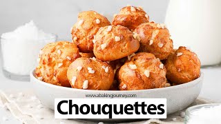 Chouquettes French Sugar Puffs [upl. by Naahs]