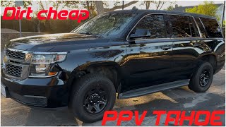 2016 Chevy Tahoe PPV And Test Drive [upl. by Prissie]