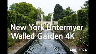 New York UntermyerWalled Garden 4K 2024 [upl. by Elorak797]