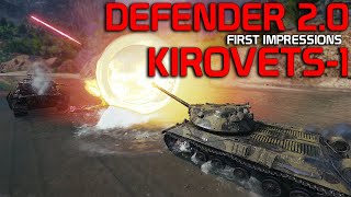 Kirovets1 Defender 20 FIRST impressions  World of Tanks [upl. by Cloots622]