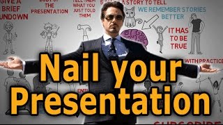 HOW TO Give a Great Presentation  7 Presentation Skills and Tips to Leave an Impression [upl. by Wilber]