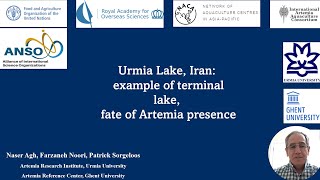 Urmia Lake Iran example of terminal lake fate of Artemia  Safeguarding Artemia resources [upl. by Francyne]