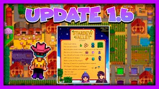 👨‍🌾STARDEW VALLEY 16 UPDATE  ⚠️NUEVO CONTENIDO amp EVENTOS🥳  GAMEPLAY ESPAÑOL [upl. by Staw]