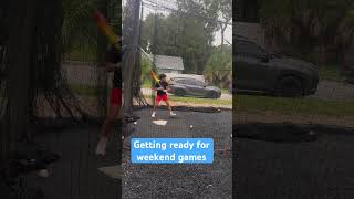 Batting Practice 🔥🔥 don’t give up batflip dingers youtubeshorts reels viralvideo [upl. by Ardnaek]