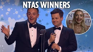 Best soap winner shocks NTA Awards while Ant and Dec pick up 23rd gong [upl. by Noremmac]