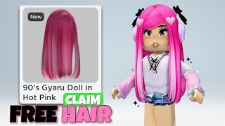 TODAY GET NEW ROBLOX FREE HAIR 🤩❤️ [upl. by Yortal]