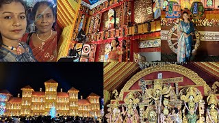 দুর্গাপুজোর নবমী ব্লগ  Durgapuja vlog durgapuja2024 [upl. by Bethesde]