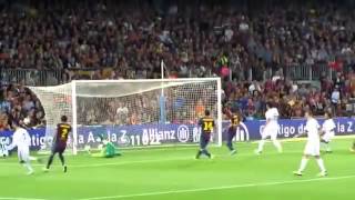 Cristiano Ronaldo calma goal in Camp Nou through a personal camera [upl. by Eirroc631]