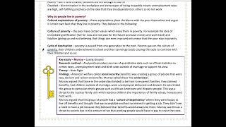 Sociology AQA GCSE Miss Harper Social Stratification part 2 [upl. by Rj524]