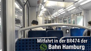 DB SBahn Hamburg  Mitfahrt BR 474  S1 Berliner Tor  Friedrichsberg [upl. by Lucina]